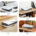 thumbnail image 4 of Horizontal Stand for PS5 Slim Console, Clear Acrylic Cooling Stand with Anti-Slip Base Compatible with PlayStation 5 Slim Digital/Disc Edition, 4 of 6