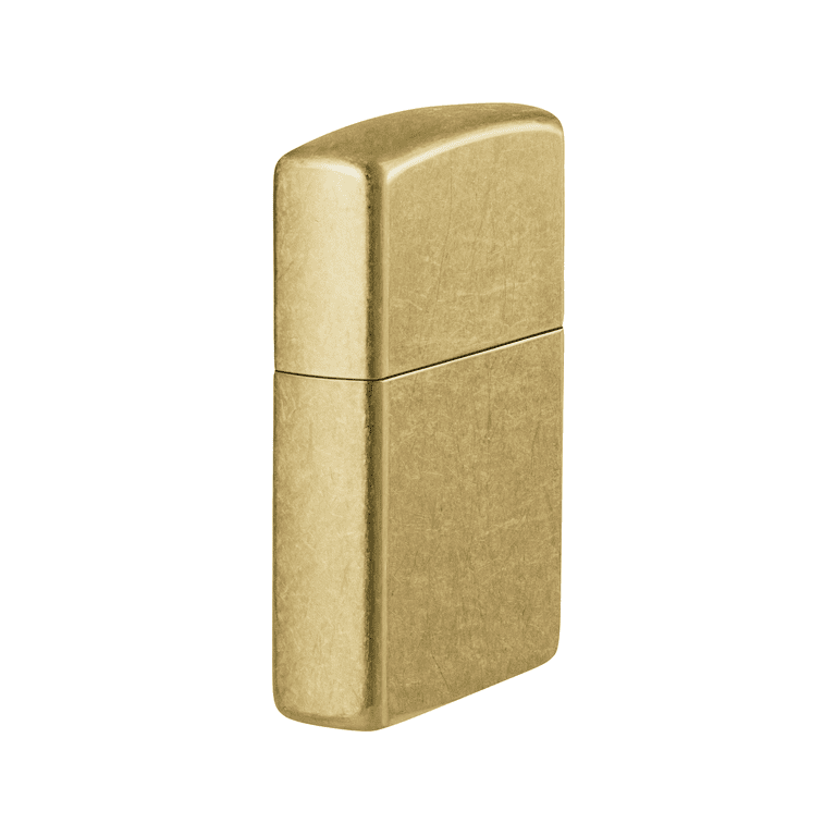 2 pack) Zippo Classic Street Brass Pocket Lighter - Walmart.com