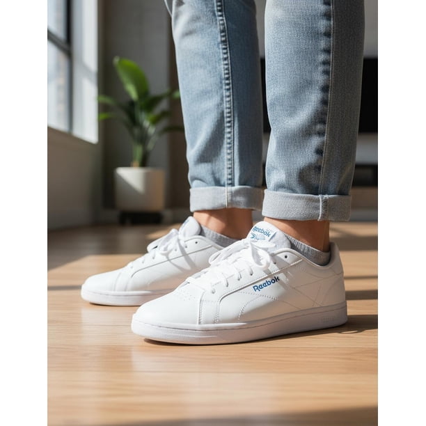 Tenis Reebok Mujer Dama Blanco Royal Complete Clean 2 blanco 4,5 MX
