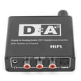 thumbnail image 2 of Decodificador convertidor de audio digital a analógico coaxial de fibra óptica Salida de 3,5 mm 100-240 V Enchufe negro de EE. UU., 2 of 5