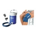 Aircast Cryo/Cuff Motorized IC Cooler Knee Brace, Lightweight, Full Leg ...