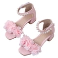 thumbnail image 3 of Duqingm Girls Dress Sandals Basics - Felicity - Water-Friendly Sandal for Kids Red,2, 3 of 7