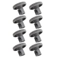 thumbnail image 2 of 8-Pack Premium ABS Dishwasher Rack Wheels - Durable Replacement Parts for Upper & Lower Dish Racks, Smooth-Gliding Dishware Holder Rollers, Wear-Resistant Components to Restore Dishwasher Rack, 2 of 7