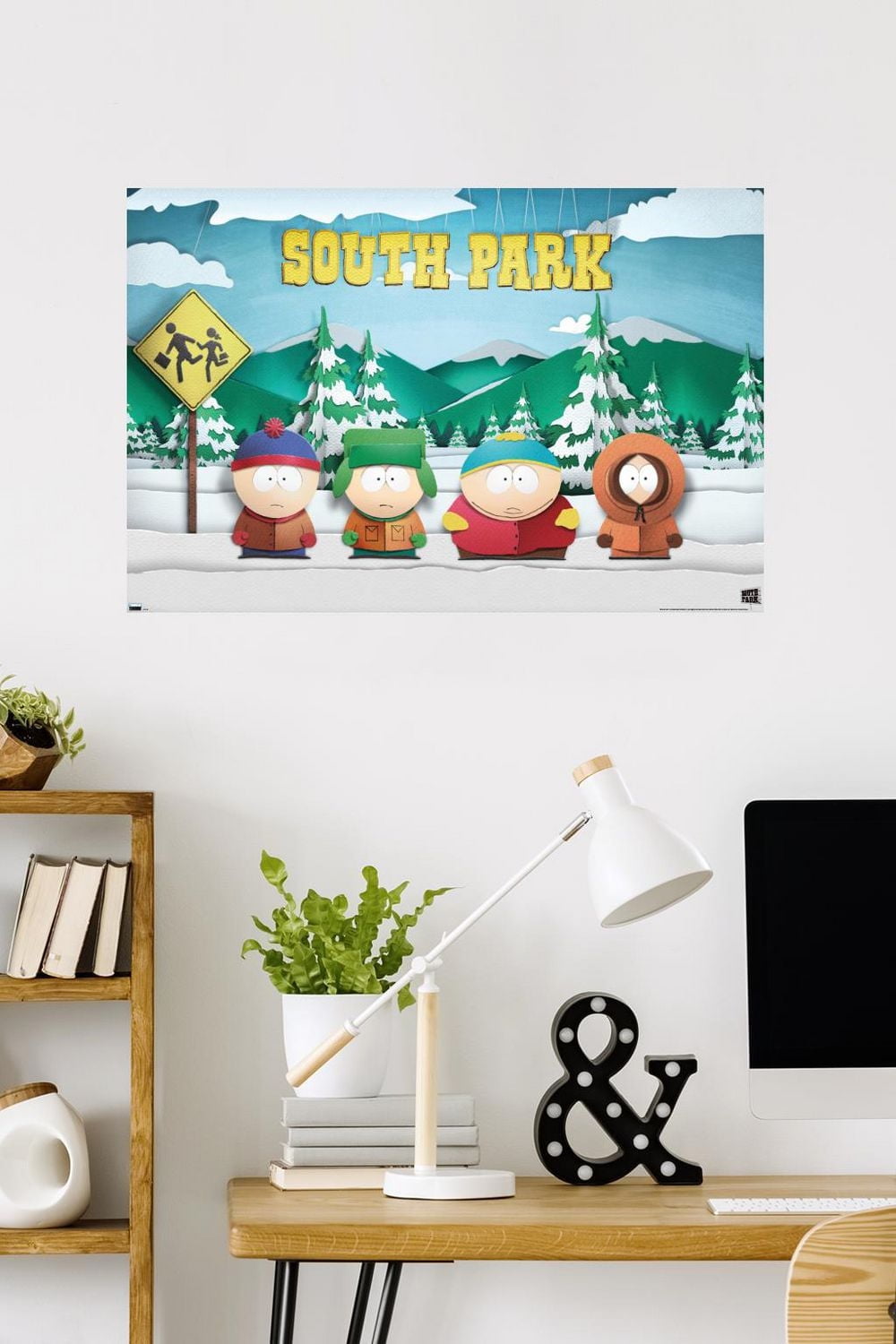 South Park - Bus Stop Wall Poster, 22.375" x 34"