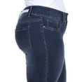 thumbnail image 4 of White Mark Women's Plus Size Super Stretch Denim, 4 of 8