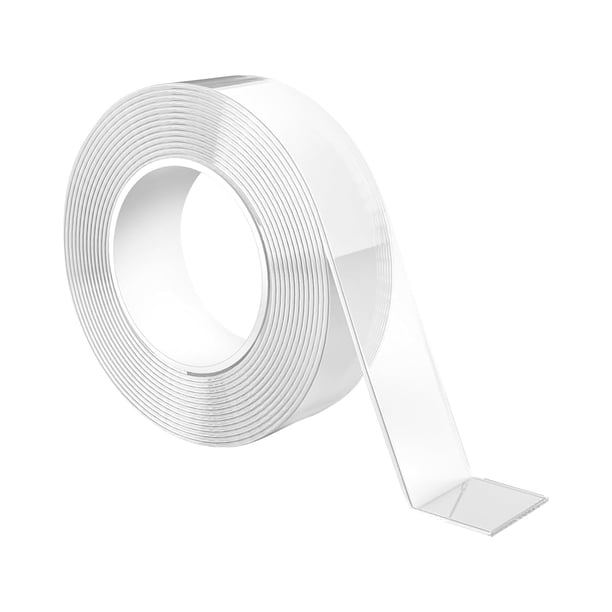 ¡Venta caliente! Nano Tape Cinta acrílica de doble cara impermeable, transparente, de alta viscosidad y sin rastro con cinta Nano de doble cara resistente y sin clavos