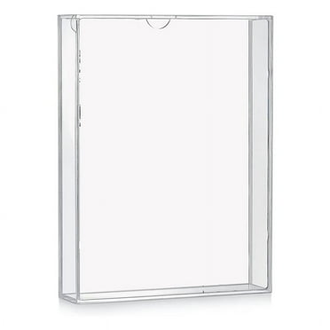 Shadow Box Frame Acrylic Photo DIY Desktop Display All Transparent Storage
