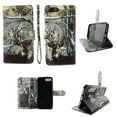 thumbnail image 1 of Camo Tail Deer Wallet Folio Case for iphone 6 & 6S Fashion Flip PU Leather Cover Card Cash Slots & Stand, 1 of 2