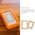 thumbnail image 2 of 10pcs Mini Picture Frames Tiny Vintage Photo Frame Ornaments DIY Making Accessory, 2 of 4