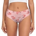 thumbnail image 1 of Balery Fox Ropa Interior de Algodón para Mujer con Dibujo – Braguitas Cómodas y Elásticas, Estilo Clásico-Small, 1 of 6