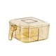 thumbnail image 2 of Caja de condimentos transparente Contenedor de especias Botes de condimentos Tarro de condimentos con Naranja, 2 of 9