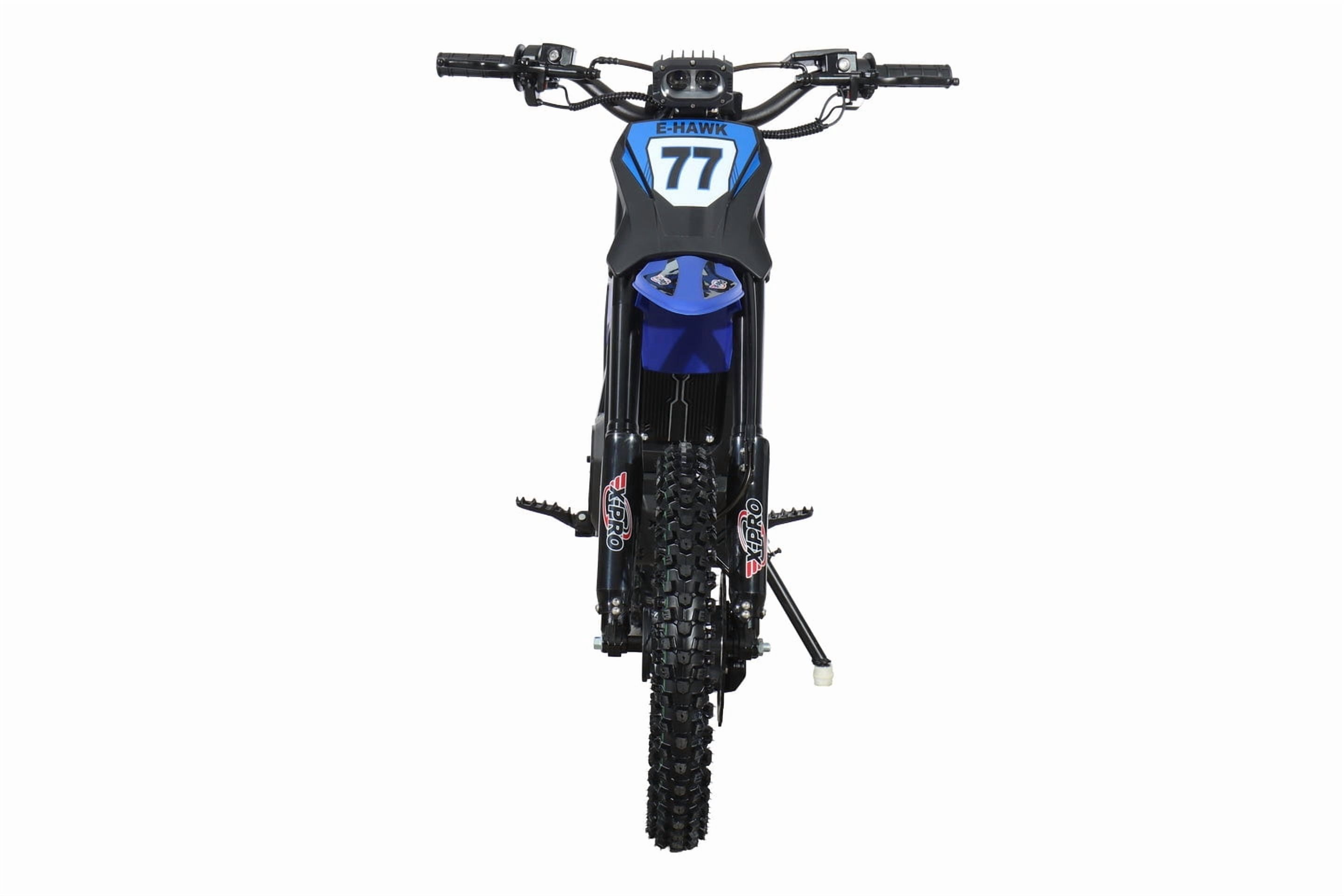 X-Pro Peak 3500W Electric Dirt Bike, High-Torque 48+ Miles Long Range, 45°Climbing Angle, 45MPH High Speed