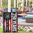 thumbnail image 4 of 250 Years Commemorative Garden Flag, Single - Sided Decorative Flag For Outdoor Garden Yard Decor, 1776 - 2026 Us Anniversary Flag With Patriotic Design, 4 of 6