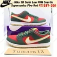 thumbnail image 1 of Nike SB Dunk Low PRM Seattle Supersonics Fire Red FZ1287-300 Men's Size, 1 of 20