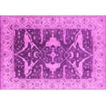thumbnail image 1 of Ahgly Company Indoor Rectangle Oriental Pink Industrial Area Rugs, 2' x 5', 1 of 4