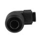 thumbnail image 3 of G1/4 Thread Water Cooling Fitting, Thick Tube, 90° Right Angle Elbow (Black), 3 of 4