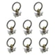 thumbnail image 5 of 8 piezas de anclaje para riel, pernos de fijación en L, puntos de amarre, anillos en O, dispositivo de fijación Plata, 5 of 9