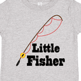 thumbnail image 4 of Inktastic Little Fisher Fishing Boys or Girls Toddler T-Shirt, 4 of 5