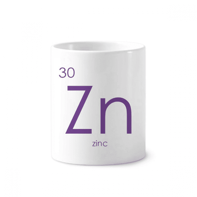 Chestry Elements Period Table Transition Metals Zinc Zn Toothbrush Pen Holder Mug Cerac Stand Pencil Cup