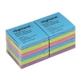 thumbnail image 2 of Highland Self-Stick Notes, 3" x 3", Assorted Bright Colors, 100 Sheets Per Pad, 12 Pads Per Pack, 2 of 3