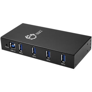SIIG 4-Port Industrial USB 3.0 Hub with 15KV ESD