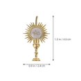 thumbnail image 2 of Baptism Cake Decoration Cake Toppers for Decoration 10Pcs Golden Alloy, 2 of 5