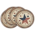thumbnail image 3 of Tepsmf Round Placemats with Independence Day Prints, Patriotic Table Setting Mat, Decorative Dining Placemat for Holiday Kitchen Home Party Decoration, 3 of 5