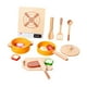thumbnail image 2 of Juego de cocina de madera, juego de cocina, cubiertos, ollas y sartenes educativos, accesorios divertidos para fiestas en interiores., 2 of 9