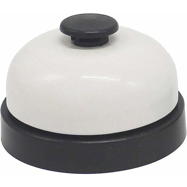 Campanas de recepción para mesa, campana de servicio de metal Betterlife para bares de hoteles, restaurantes, cocinas, escuelas, salas de recepción o campanas de entrenamiento para mascotas
