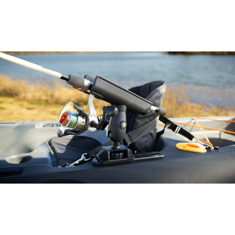 2 Binari Porta Accessori Per Kayak A Profilo Basso - Con Viti, Per Supporti Canna, Portabicchieri, Fish Finder - 2