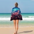 thumbnail image 4 of Independence Day Of The United States Flag Ultra Fine Fiber Beach Towels for Travel And Quick Drying Absorbent Towels for Swimming, 4 of 7