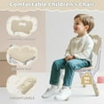 thumbnail image 5 of Toddler Table and 2 Chairs Set, Height Adjustable Kids Table and Chair Set, 31.5''L x 23.6''W, Marble Pattern & Graffiti Desktop, Children Multi-Activity Table for Home/Daycare/Classroom, 5 of 7