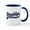 White/Navy Inside, variant on CafePress - Brooklyn Mug - 11 oz Ceramic Mug - Novelty Coffee Tea Cup