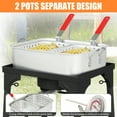thumbnail image 3 of Zintown 18qt Propane Fryer Kit Turkey Fryer Fish Fryer Outdoor Propane Boil Pot w/ Thermometer, 3 of 11