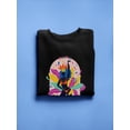 thumbnail image 3 of Brazil Carnival 90'S Style Sweatshirt Men -Image by Shutterstock, Male 4X-Large, 3 of 4