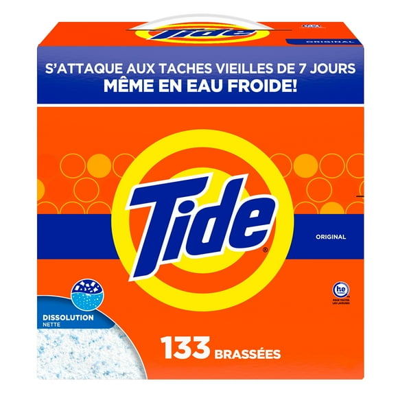 Tide Powder Laundry Detergent, Original Scent, 133 Loads, 4.2 kg, TIDE PWD HEC OS133LD