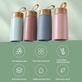 thumbnail image 7 of Queroig Stainless Steel Thermal Cup 280ml Insulated Coffee Mug Vacuum Flask Portable Travel Tumbler Mini Water Bottle for Outdoor Activities, 7 of 7