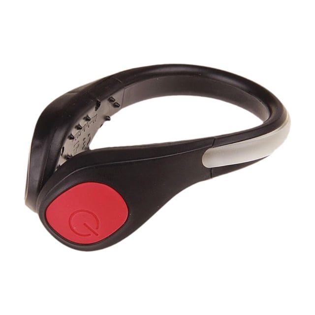 Clip para zapatos LED para correr, resistente al agua, fácil de combinar, clip para zapatos para ciclismo Luz roja