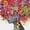 Afro Hair Pop, variant on Elephant Stock Afro Color Splash Wall Art - Vertical Canvas Wall Art - Living Room Wall Decor - People Canvas - Beige And Yellow Decor - 20" x 30"