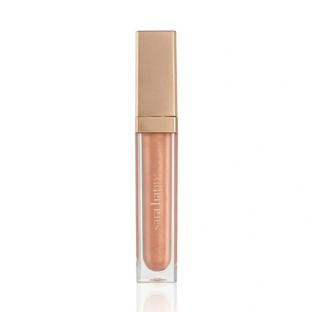 Brillo de labios Sara Happ Rose Gold Slip Luxe 6.2 ml con brillo