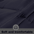 thumbnail image 4 of KOMFIT Bedding Comforter Duvet Insert - Quilted Comforter with Corner Tabs - Box Stitched Down Alternative Comforter&nbsp;400 GSM ( Dark Gray , Twin/Twin XL (68x90) ), 4 of 5