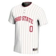 thumbnail image 2 of Youth GameDay Greats #0 White Ohio State Buckeyes Lightweight Softball Jersey, 2 of 4