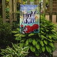 thumbnail image 2 of Carolines Treasures 7005GF Boston Terrier Trois dans une Rangée Drapeau Jardin Taille, 2 of 3