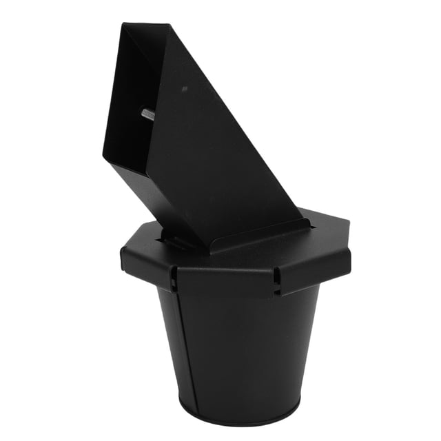 Cubo De Grasa Para Ahumador Por Goteo, Apto Para Parrillas De Acero De Gran Capacidad , Cubo De Goteo Con Tapa, 12 Revestimientos