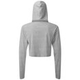 thumbnail image 2 of TriDri - Camiseta de Jaspeado de Manga Larga para Mujer (Gris Jaspeado), 2 of 3