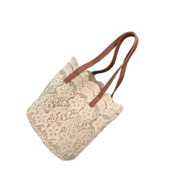 maskred Sturdy And Durable Bucket Shape Handbag For Everyday Fashion Bucket Shoulder Bag Widely Used champagne 1Set