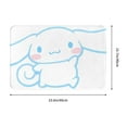 thumbnail image 3 of Lsque Sanrio Pattern Doormat, Durable Flannel Fabric, Waterproof Stain and Fade Resistant, Low Profile,Indoor Outdoor Door Mats, Easy Clean Patio Entrance Mat, 16x24in, 3 of 8