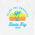 thumbnail image 4 of Inktastic Summer Enjoy the Sunshine Siesta Key Florida in Blue Boys or Girls Baby Bodysuit, 4 of 5