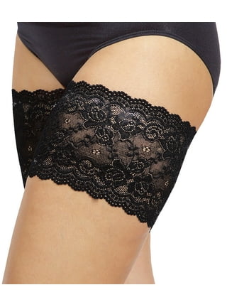 Women's anti chafing lace thigh bandages two anti-slip silicone strips  inner-thigh anti friction corrective hips bands Gabriella plus size buy at  best prices with international delivery in the catalog of the online