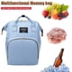 thumbnail image 3 of Sywqhk Mochila De Lona Para Mamá, Mochila Portátil Impermeable (Azul Claro) Sywqhk Para estrenar, 3 of 5
